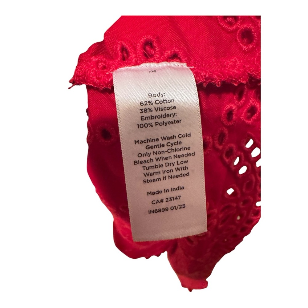 Talbots Women’s Red Halter Midi Dress - Picture 6 of 8